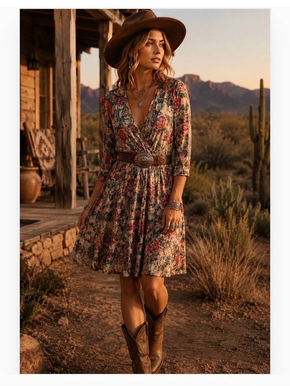 Peruvian Connection Fontinelle Dress large $168